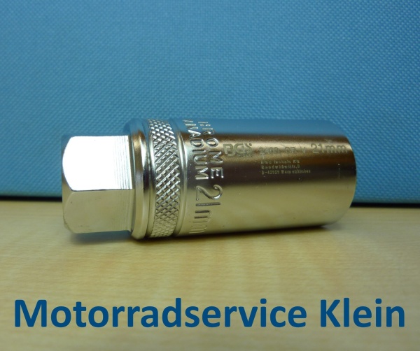 Werkzeug Zündkerze Nuss 21mm 1/2 Zoll Zündkerzennuss