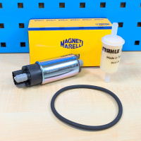 Benzinpumpe Magneti Marelli mit Dichtung und Benzinfilter...