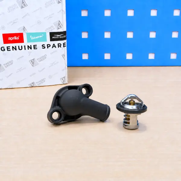 Original Aprilia Thermostat + Deckel für 125 4T