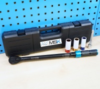 MSK Drehmomentschlüssel Set 1/2 Zoll mit Radnüssen