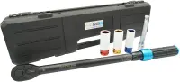 MSK Drehmomentschlüssel Set 1/2 Zoll mit Radnüssen