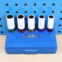 MSK Radnuss Satz 5-tlg. 15, 17, 19, 21, 22mm Auto...
