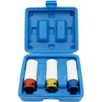 MSK Radnuss Satz 3-tlg. 17, 19, 21mm Auto Radschrauben...