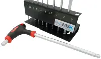 MSK Quergriff Schraubendreher Innensechskant Set mit Rack