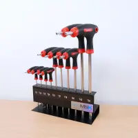 MSK Quergriff Schraubendreher Torx Set mit Rack