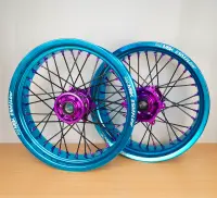 Radsatz 3.5+5.0x17 light blue / purple / black / purple