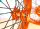 Radsatz 3.5+5.0x17 orange / orange / black / light blue