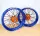 Radsatz 3.5+5.0x17 d-blue / orange / black / orange
