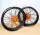 Radsatz 3.5+5.0x17 black / orange / black / orange
