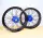 Radsatz 3.5+5.0x17 black / d-blue / black / d-blue