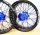Radsatz 3.5+5.0x17 black / d-blue / black / d-blue