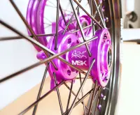 Radsatz 3.5+5.0x17 bicolor fade black-purple / purple /...