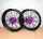 Radsatz 3.5+5.0x17 black / purple / black / colorful