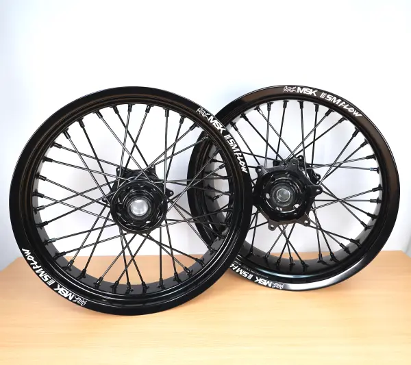 Radsatz 3.5+5.0x17 all black
