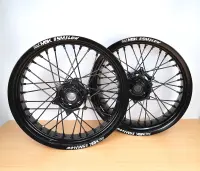 Radsatz 3.5+5.0x17 all black