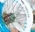 Radsatz 3.5+5.0x17 bicolor straight lightblue-white / rainbow / rainbow / light blue