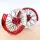 Radsatz 3.5+5.0x17 bicolor straight white-red / red / black / red