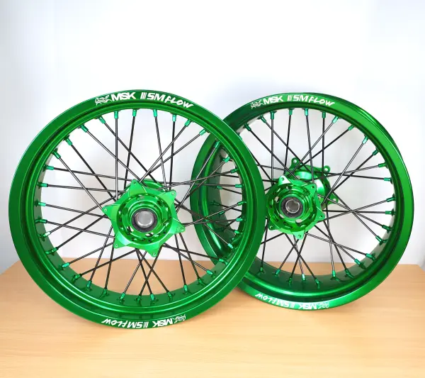 Radsatz 3.5+5.0x17 green / green / black / green