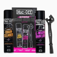 Muc-Off Motorrad Kettenpflege Set Kettenspray +...