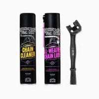 Muc-Off Motorrad Kettenpflege Set Kettenspray +...