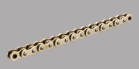 DID X-Ring Kette 520 ERVT gold 120 Glieder mit Clipschloss