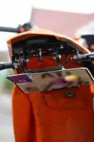Levano Alu Kennzeichenhalter schwarz klappbar KTM EXC...