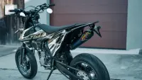 Levano Alu Kennzeichenhalter schwarz klappbar KTM EXC...
