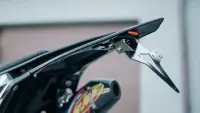 Levano Alu Kennzeichenhalter schwarz klappbar KTM EXC...