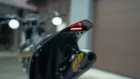 Levano Alu Kennzeichenhalter schwarz klappbar KTM EXC 2017 - 2019