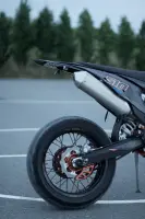 Levano Alu Kennzeichenhalter schwarz klappbar KTM EXC...