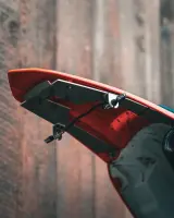 Levano Alu Kennzeichenhalter schwarz klappbar KTM EXC 2024 -