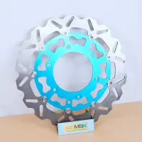 MSK Supermoto Bremsscheibe 320mm KTM hellblau