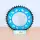 MSK Flow 2K Kettenrad 48Z hellblau KTM