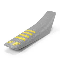Onegripper - #1 Sitzbankbezug ribbed hellgrau/gelb