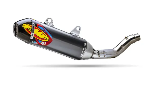 FMF Factory 4.1 RCT Edelstahl SL Triumph TF450 mit Carbonendkappe