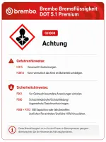 1000ml Brembo DOT 5.1 Bremsflüssigkeit Premium