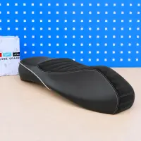 Original Vespa Sitzbank schwarz Alcantara Steppung Sei...