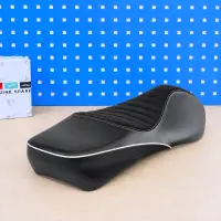 Original Vespa Sitzbank schwarz Alcantara Steppung Sei Giorni