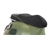 Original Vespa Sitzbank schwarz Alcantara Steppung Sei Giorni