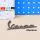 Original Vespa Logo grau/schwarz Aufkleber 100x33mm