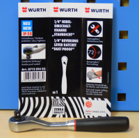Würth Ratsche 1/4 gekapselt staubdicht