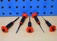 Würth Splinttreiber mit Handschutz Set 5-Teilig