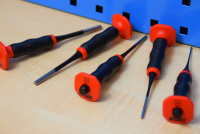 Würth Splinttreiber mit Handschutz Set 5-Teilig