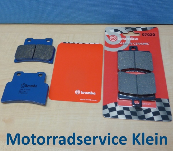 Bremsbelagsatz vorne und hinten Brembo Aprilia RS 125 06-13 Bremsbeläge