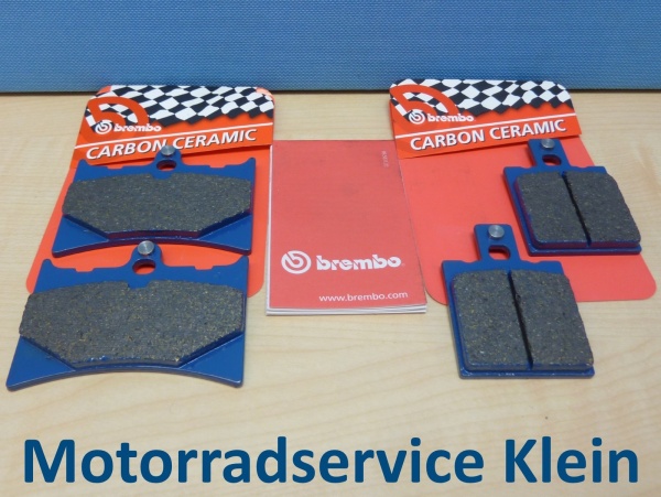 Brembo Bremsbeläge Set vorne und hinten Aprilia RS 125 92-05