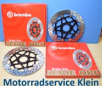 2x Brembo Oro Bremsscheibe Aprilia 320mm 78B40870 Aprilia...
