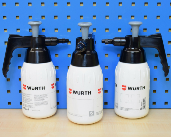3er Set Würth Pumpsprühflasche ohne Beschriftung