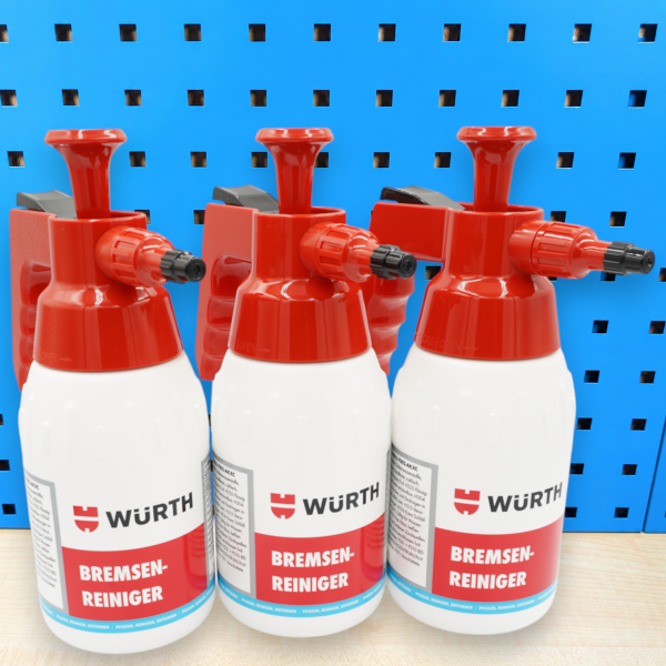 3er Set Würth Pumpsprüher für Bremsenreiniger 0891503002
