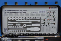 Würth Zebra Ratschenkasten 34 tlg. mit 1/4 Zoll Ratsche