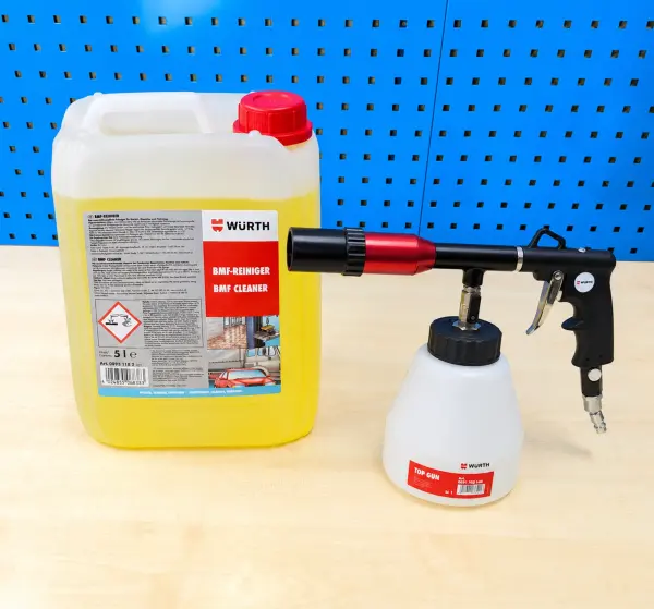 Würth Top Gun + 5L BMF Reiniger im Profi-Set